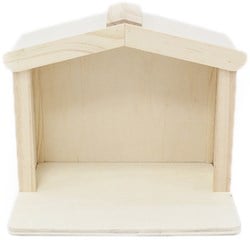 Weihnachtskrippe aus Holz