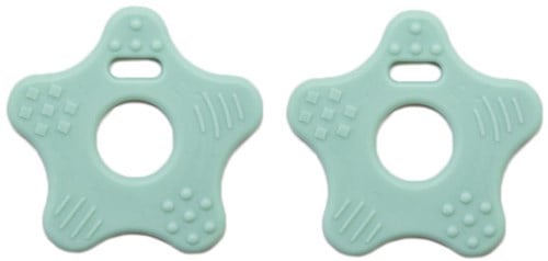 Go Handmade Beißringe Sternchen 78 Dunkelmint