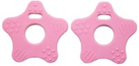Go Handmade Beißringe Sterne 22 Babyrosa
