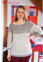 Strickanleitung Streifen-Pulli Bambus-2