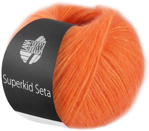 Lana Grossa Superkid Seta 013 Leuchtorange