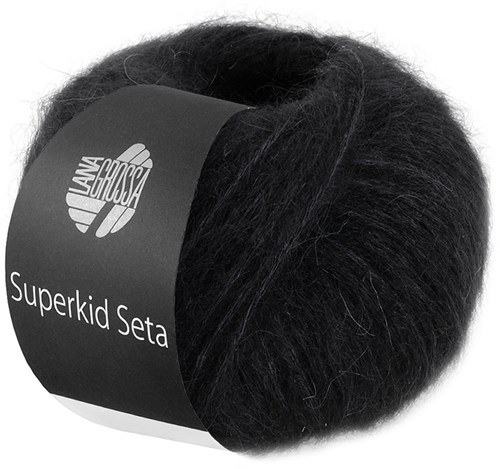 Lana Grossa Superkid Seta 024 Schwarz