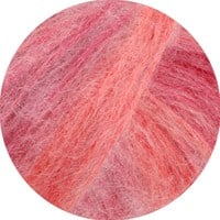 Lana Grossa Superkid Seta Print 104 Weinrot/Himbeer/Lachs-2