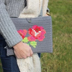 Häkelanleitung Tablet tasche