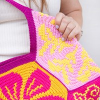 Flowery Fair Bag Garnset Happiness Hexagon-2