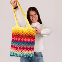 Regenbogen Tasche Garnset - Exklusive Musterung-2