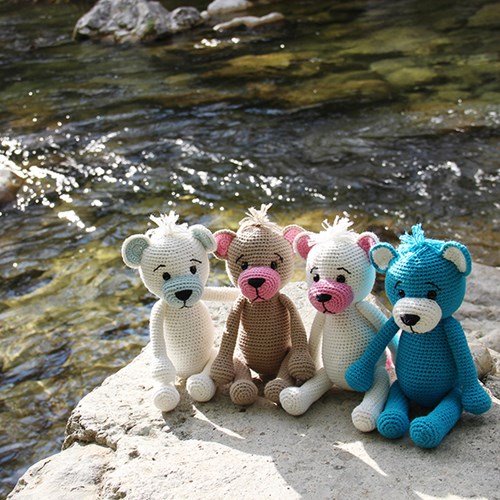 Häkelanleitung Teddybär Go Handmade