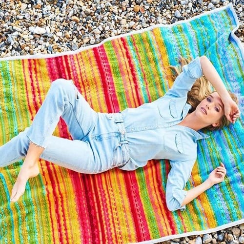 Temperature Blanket CAL Garnpaket 1 Rainbow