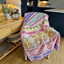 The Easter Blanket by Madebyanita Make-Along Garn- und Häkelpaket