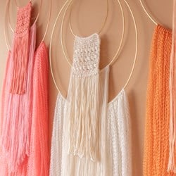Yarn and Colors Three is a Charm Wall Hanging 2.0 Makramee Paket