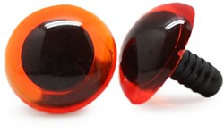 Sicherheitsaugen Transparent Orange 2 Stück
