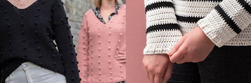 Pullover häkeln: 7 Häkelanleitungen zum häkeln Ihre eigenen Pullover + Tipps für Anfänger