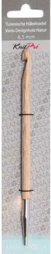 Lana Grossa Tunesische Häkelnadel Natur-Holz 8,0mm