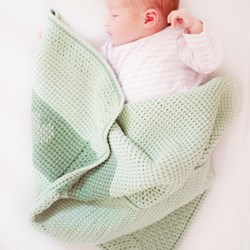 Babydecke Tunesisch Häkelpaket