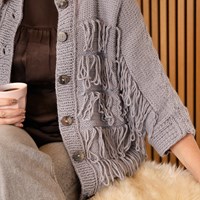 Happy vest met franjes Garen- en Haakpakket