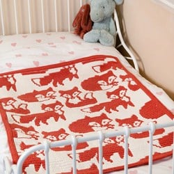 OutFoxed Babydecke Garn und Häkelpaket