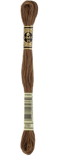 DMC 117MC Mouliné Spécial Stickgarn 8m 3781