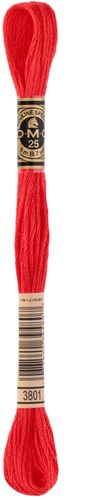 DMC 117MC Mouliné Spécial Stickgarn 8m 3801