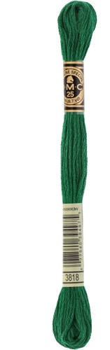 DMC 117MC Mouliné Spécial Stickgarn 8m 3818