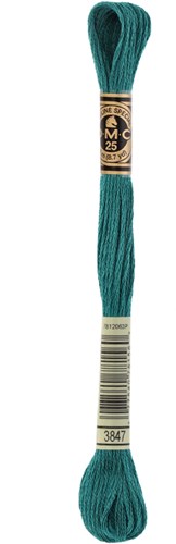 DMC 117MC Mouliné Spécial Stickgarn 8m 3847