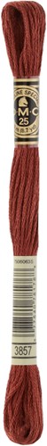 DMC 117MC Mouliné Spécial Stickgarn 8m 3857