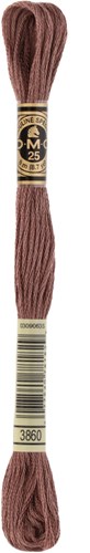 DMC 117MC Mouliné Spécial Stickgarn 8m 3860