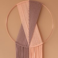 Makramee Anleitung Yarn and Colors Weave it Wall Hanging-3