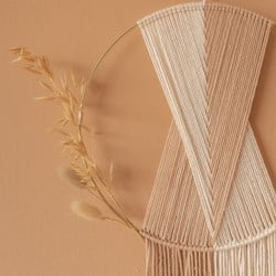 Makramee Anleitung Yarn and Colors Weave it Wall Hanging