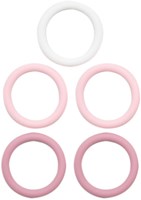 Go Handmade Silikonringe 5 Stück 00 Rosa Mix