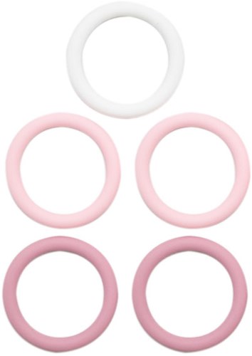 Go Handmade Silikonringe 5 Stück 00 Rosa Mix