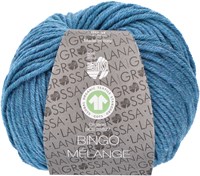 Lana Grossa Bingo Mélange (GOTS) 325 Jeans blue mottled