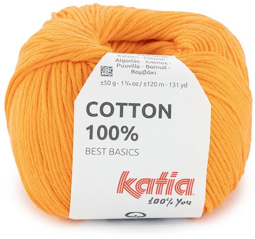 Katia Cotton 100% 072 Neonorange