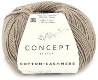 Katia Cotton Cashmere 91 Grijs Beige