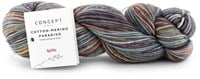 Katia Cotton-Merino Paradiso 305 Kaugummi Rosa-Lila-Wasser Blau