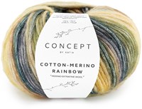 Katia Cotton-Merino Rainbow 500 Blau-Lila-Ocker