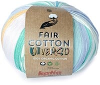 Katia Fair Cotton Diverso 402 Grün-Gelb-Blau