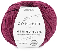 Katia Merino 100% 025 Bordeauxviolett