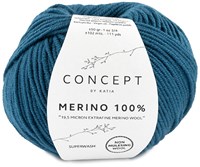 Katia Merino 100% 034 Grünblau