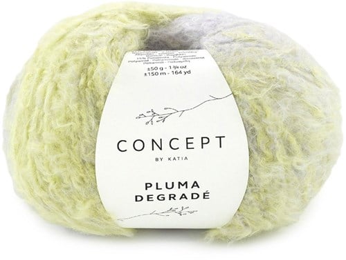 Katia Pluma Degradé 200 Lavendel-Pistazie