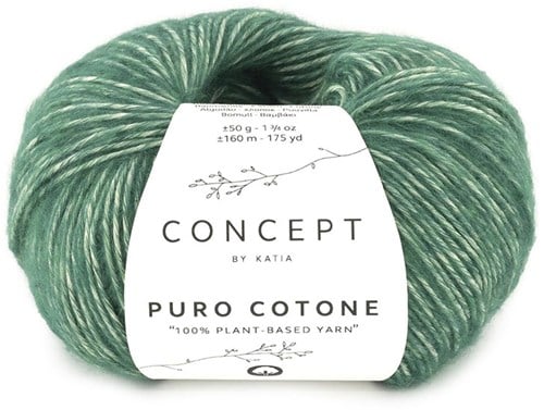 Katia Puro Cotone 60 Tannengrün