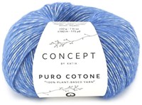 Katia Puro Cotone 61 Königsblau