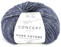 Katia Puro Cotone 55 Nachtblau