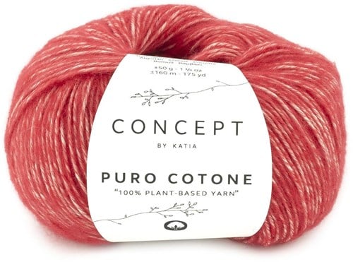 Katia Puro Cotone 58 Rot