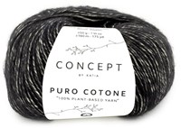 Katia Puro Cotone 54 Schwarz
