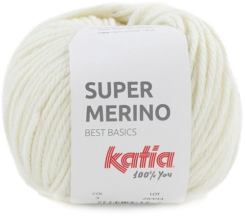 Katia Super Merino 003 Ecru