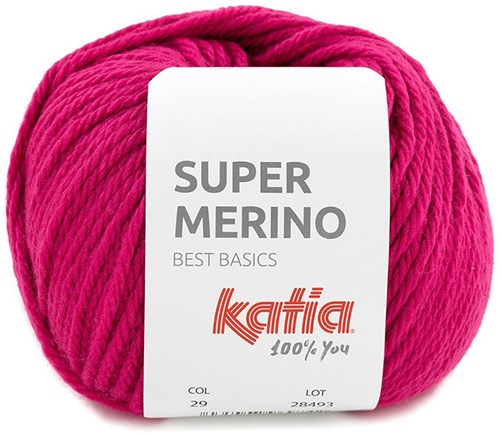 Katia Super Merino 029 Fuchsia