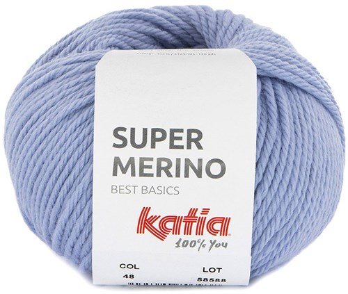 Katia Super Merino 48 Malva Claro