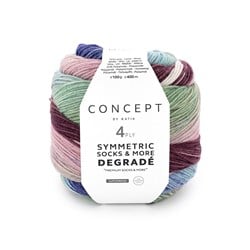 Katia Symmetric Socks & More Degradé 4-fach