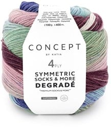 Katia Symmetric Socks & More Degradé 4-fach
