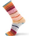Katia Symmetric Socks & More - Illusion 072 Blau-Ocker-Rot-Rostbraun-2